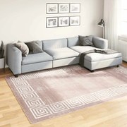 vidaXL Χαλί Πλενόμενο Αντιολισθητικό Μπεζ 190 x 300 εκ.