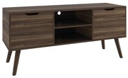 Έπιπλο Τηλεόρασης ALINA Καρυδί MDF 120x38x58cm