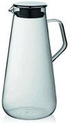 Κανάτα Fontana 12418 Φ11x25,5cm/1,5Lt Clear-Inox Kela Steel,Glass