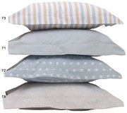 Βρεφικό Σεντόνι Baby Mix &amp; Match 75 Beige - Ciel Anna Riska Cradle 120x65cm Χωρίς Λάστιχο 100% Βαμβάκι