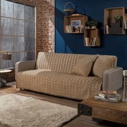 Ριχτάρι Manhattan 02 Beige Teoran Διθέσιο 180x250cm Ακρυλικό-Πολυέστερ
