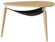 Τραπέζι Σαλονιού Hang Out 5579 Φ80x48,9cm Oak-Steel Umage