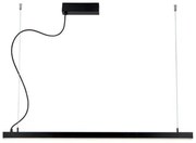Φωτιστικό κρεμαστό LED Avenue Linear Systems λευκό μαύρο Viokef 3994601 Μαύρο