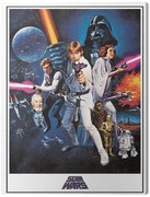 Εκτύπωση καμβά Star Wars: Episode IV - A New Hope - One Sheet