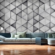 Φωτοταπετσαρία - Grey Triangles 200x140