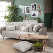 Ριχτάρι Milazzo 02 Beige Teoran Διθέσιο 180x250cm Βαμβάκι-Πολυέστερ