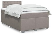 ΚΡΕΒΑΤΙ BOXSPRING ΜΕ ΣΤΡΩΜΑ TAUPE 120X200 ΕΚ. ΥΦΑΣΜΑΤΙΝΟ 3285873