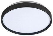 Πλαφονιέρα Φωτιστικό Οροφής LED 15W 3000K Φ26 IP20 Epistar Spotlight-3252-Μαύρο 3252