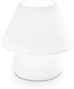 Φωτιστικό Επιτραπέζιο Prato 074702 22,5x24cm 1xE27 60W White Ideal Lux