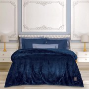 Κουβέρτα 3487 Fleece Blue Greenwich Polo Club Υπέρδιπλo 220x240cm Πολυέστερ