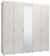 ΝΤΟΥΛΑΠΑ LUCCA 5K1O h227 CASHMERE-ΛΕΥΚΟ ΧΡΩΜΑ 224x57x227εκ 11014179