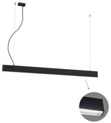 Γραμμικό Κρεμαστό L1420 3000K Μαύρο Microprismatic Ciba 3916-00142-3-B-M-N Viokef 3916-00142-3-B-M-N Μαύρο