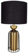 Φωτιστικό Επιτραπέζιο LK23023051 51cm E27 60W Black-Gold Oriana Ferelli®