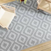 vidaXL Χαλί εξωτερικού χώρου ARAKIL γκρι 190x290 cm PP