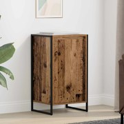 vidaXL Πλαϊνό γραφείο Παλιό Ξύλο 43 x 36 x 75,5 εκ. Επεξεργασμένο ξύλο