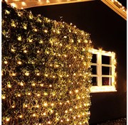 Λαμπάκια 240 LED Δίχτυ Θερμό Φως Επεκτεινόμενα IP44 200x150cm Πράσινο Καλώδιο X08240111 ACA-X08240111-Πράσινο X08240111