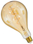 Λαμπτήρας Led Soft Spiral Filament 99164 PS30 E27 6W Dimmable Honey GloboStar 6W