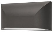 Απλίκα Φωτιστικό Τοίχου LED 6W 4000Κ IP65 Slim Pro Eurolamp-145-52077-Ανθρακί 145-52077