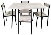 FAST ΤΡΑΠΕΖΑΡΙΑ SET 4+1 SONOMA 110x70xH75cm