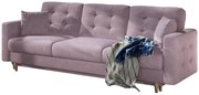 Καναπές Amelion τριθέσιος-Roz - 235.00Χ98.00Χ73.00cm