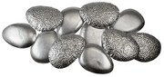 Φωτιστικό Τοίχου Μεταλλικό Ασημί 70x11x33,5εκ. Zen Collection 24.13.50626