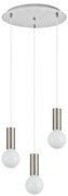 SE21-NM-4-3NM ADEPT TUBE Nickel Matt Pendant+