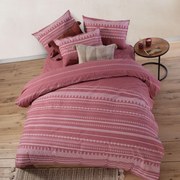 Παπλωματοθήκη Cleran (Σετ 3τμχ) Paprica Nef-Nef Μονό 170X240cm 100% Cotton
