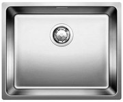 Blanco Andano-U 500-U Inox Λείος Νεροχύτης Υποκαθήμενος με 1 Γούρνα 54x44 cm