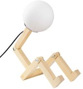 Φωτιστικό Επιτραπέζιο Milet 525NOR2148 15x17x56cm E27 40W Natural Opviq