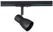 Σποτ Φωτιστικό Ράγας GU10 IP20 No67 3c ACA-TS67GU3CB-Μαύρο TS67GU3CB