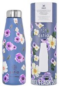 Estia 01-16654 Save Aegean Μπουκάλι Θερμός 500ml, Garden blue