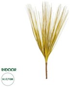 Artificial Garden YELLOW GRASS BOUQUET 21159 Τεχνητό Διακοσμητικό Μπουκέτο Grass Κίτρινο Y70cm Globostar 21159 Κίτρινο