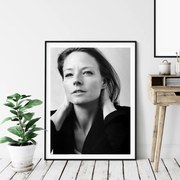 Πόστερ &amp; Κάδρο Jodie Foster PRT056 21x30cm Εκτύπωση Πόστερ (χωρίς κάδρο)