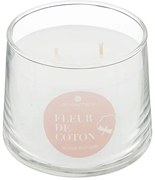 Αρωματικό κερί Izor Αtmosphera με διάρκεια καύσης 22 ώρες, άρωμα Cotton flower και διαστάσεις 10x8cm