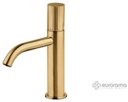 Μπαταρία Νιπτήρα με Βαλβίδα Clic-Clac OSO Eurorama Brushed Gold 178309-201