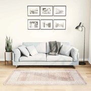 vidaXL Χαλί Πλενόμενο Αντιολισθητικό Μπεζ 80 x 150 εκ.