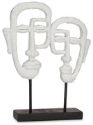 Διακοσμητική Φιγούρα Gift Decor Λευκό Πρόσωπο 27 x 32,5 x 10,5 cm