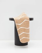 Micro Αντιολισθητικό Χαλάκι Μπάνιου Zig Zag 40x60cm 40x60cm Μπεζ