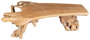 Coffee Table S Line 165cm X 107cm X Y50cm χειροποίητο απο ρίζα S1633-00N3