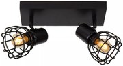 Φωτιστικό Οροφής Lucide 00929-02-30 FILOX Μαύρο Ματ (Black Mat)