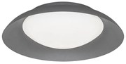 Φωτιστικό Οροφής - Πλαφονιέρα Britney 4307200 LED 12W 3000K 660Lm 31x6,5cm Dark Grey Viokef