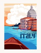 Εικονογράφηση Travel Destination Vector Poster, Rudzhan Nagiev