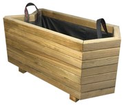 Tesias Ζαρντινιέρα Ξύλινη Βέλος - 78x36cm-Tesias  TES-132