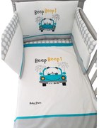 Σετ Κούνιας 4τμχ Bebe Stars Beep-Beep 3000