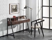 B47 desk walnut / black DIOMMI V-CH-B/47