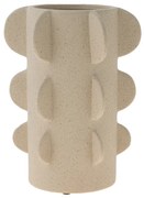Βάζο Μπεζ 18x16,5x23,5εκ. Zen Collection 24.21.50185