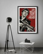 Πόστερ &amp;  Κάδρο Scarface MV009 21x30cm Εκτύπωση Πόστερ (χωρίς κάδρο)