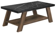 CARACAS 2 COFFEE TABLE ΠΕΤΡΑ ΚΑΡΥΔΙ 119x59xH46cm 04-0644