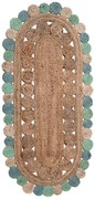 Χαλί Διαδρόμου (60x130) Silk Fashion 1738 Light Blue
