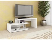 Σύνθετο ξύλινο Alfa 50 white gloss 125x45x50 DIOMMI 33-295 DIOMMI-33-295